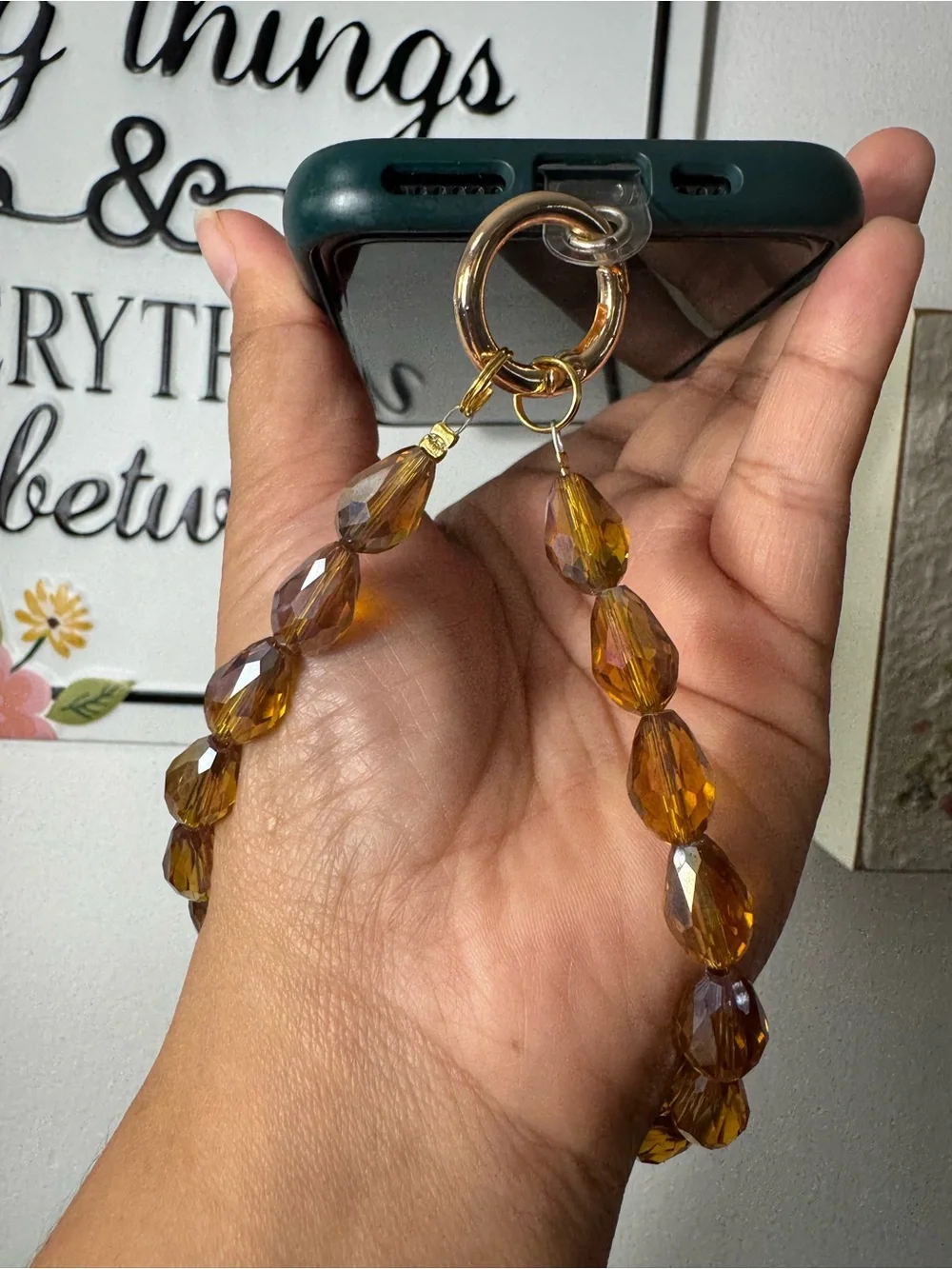 Handmade bling crystal